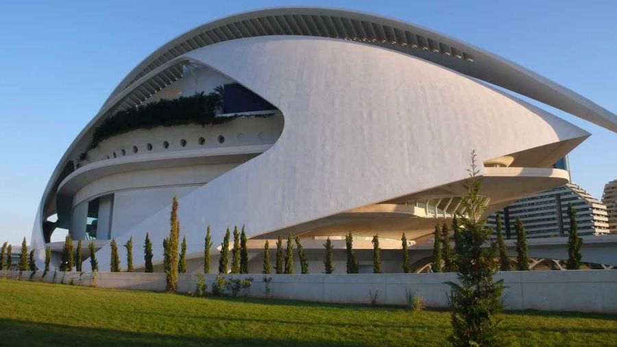 Il palazzo delle arti a Valencia