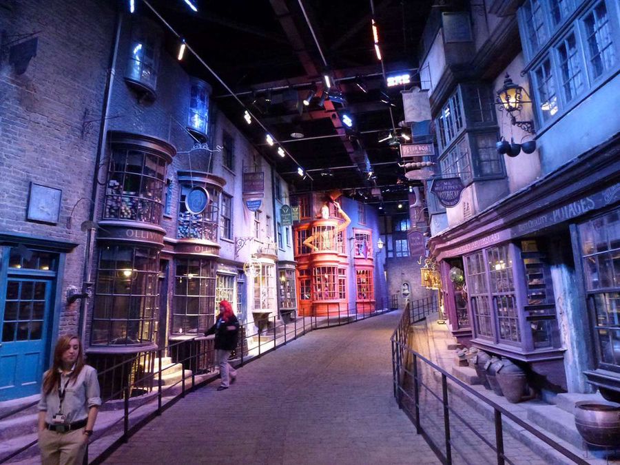 Harry Potter studios con i bambini