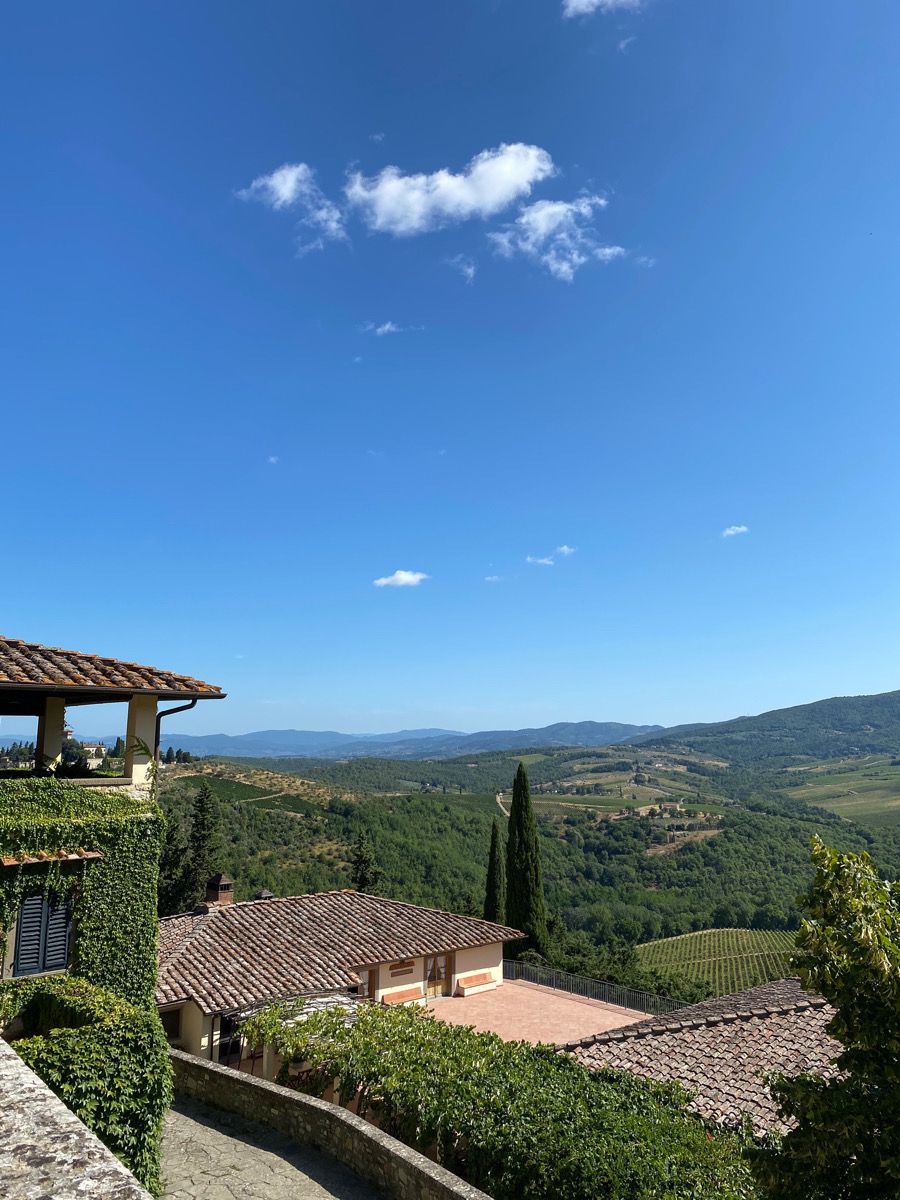 vista Castello da Verrazzano