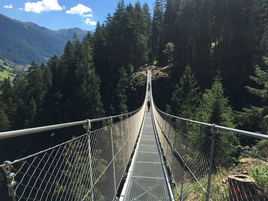 Il ponte tibetano