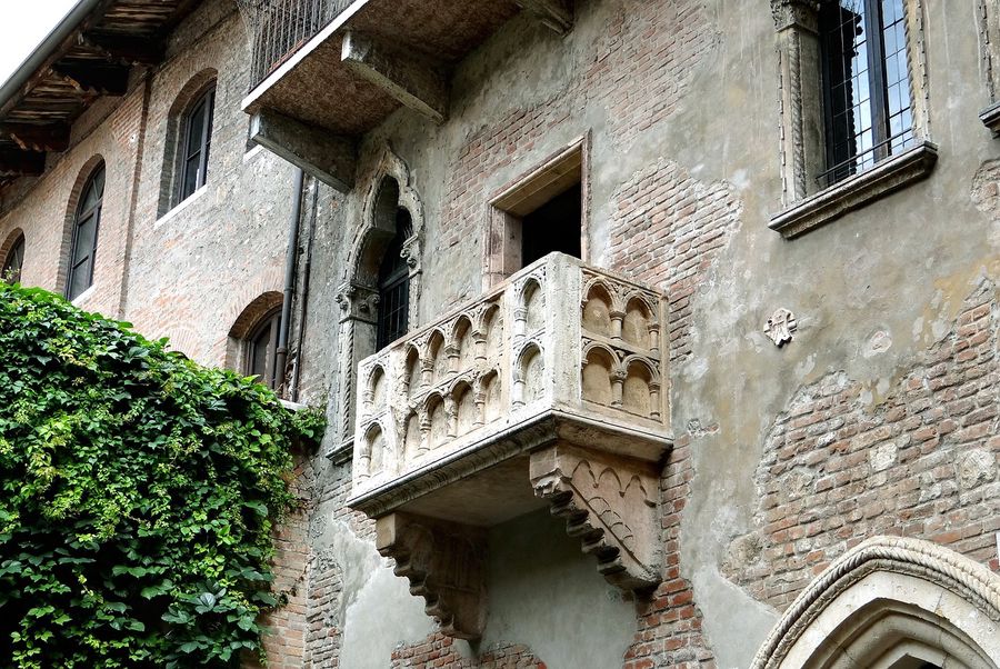 balcone casa  Giulietta e Romeo