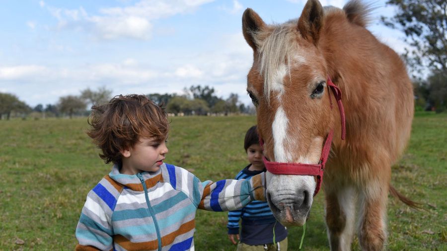 A cavallo con i bambini