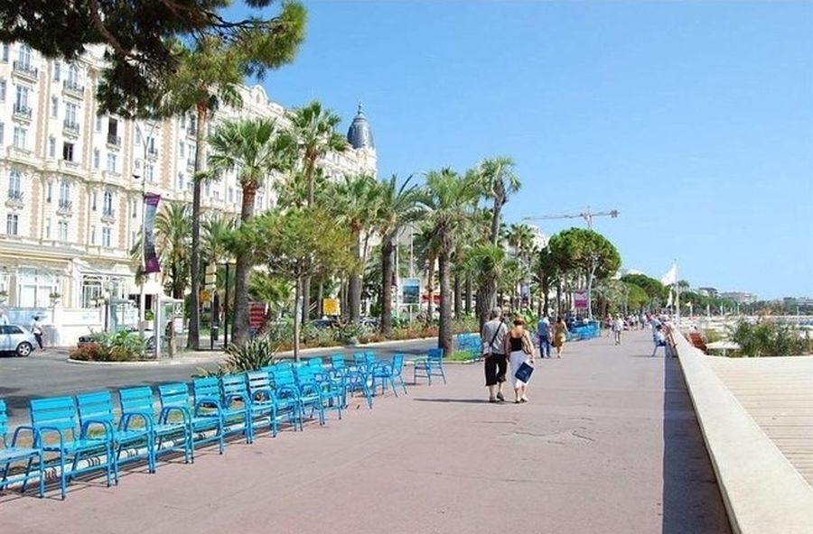 La croisette Cannes con i bambini