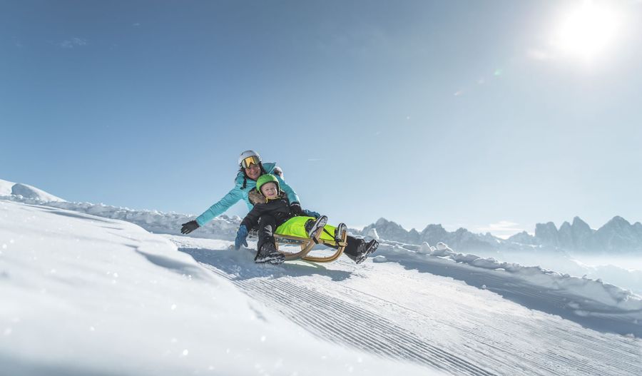 piste da slittino plose