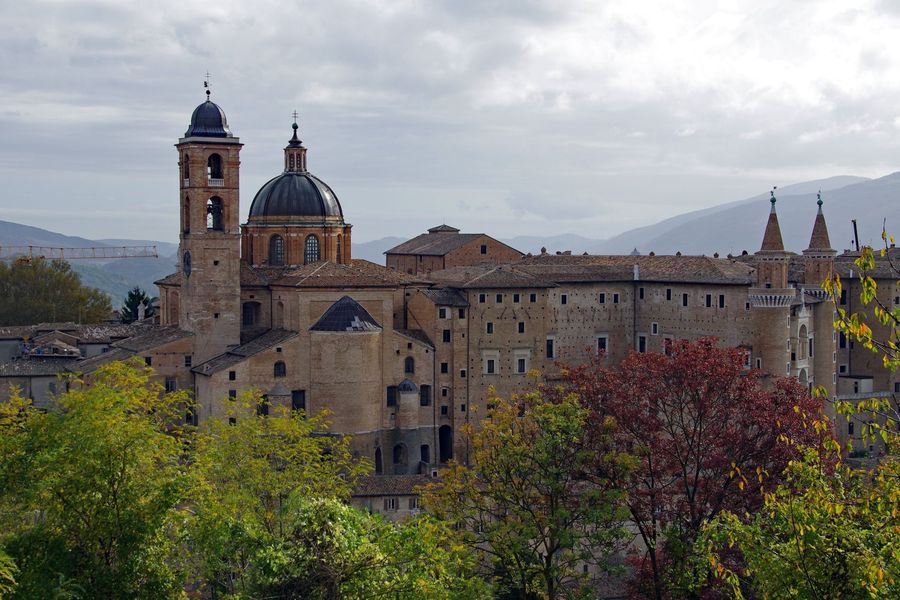 panorama di urbino