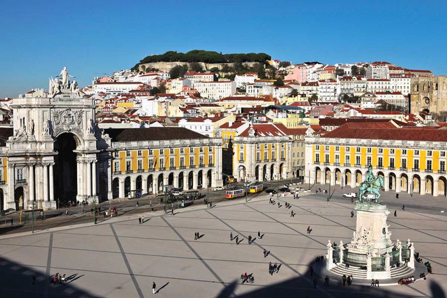 Praca do Commercio - Lisbona per bambini