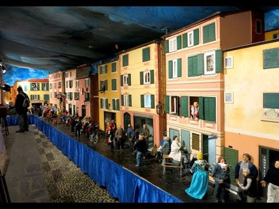 presepe del Brunzin a Lavagna - Natale in Liguria