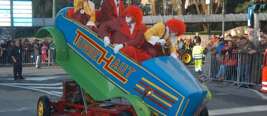 Carnevale Sanremo con bambini