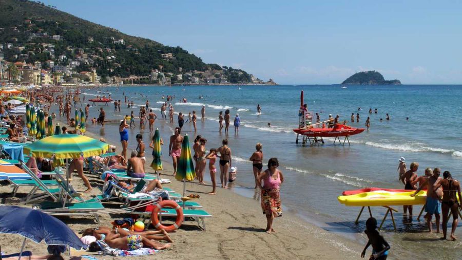  la spiaggia di Alassio