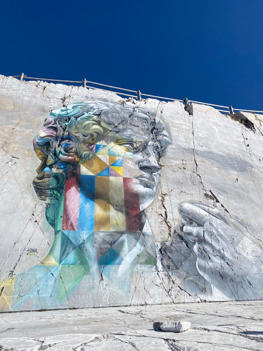 Cava Gioia e il Murales di Michelangelo