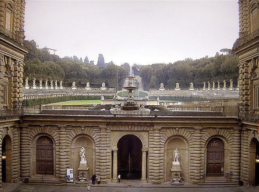 The Boboli Gardens in Florence