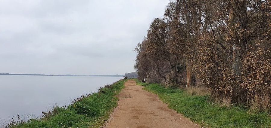 passeggiata Lago di Fogliano