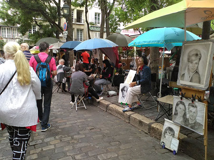 MontMartre Parigi con le famiglie e i bambini