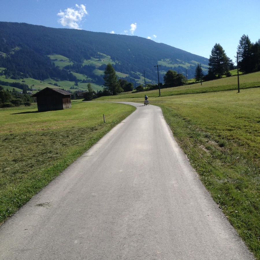 La pista ciclabile in Val Pusteria con i bambini
