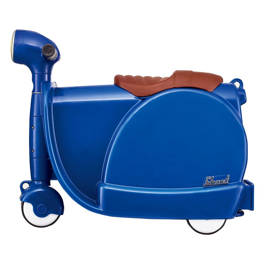 I bambini e i viaggi con valigia cavalcabile Skoot 