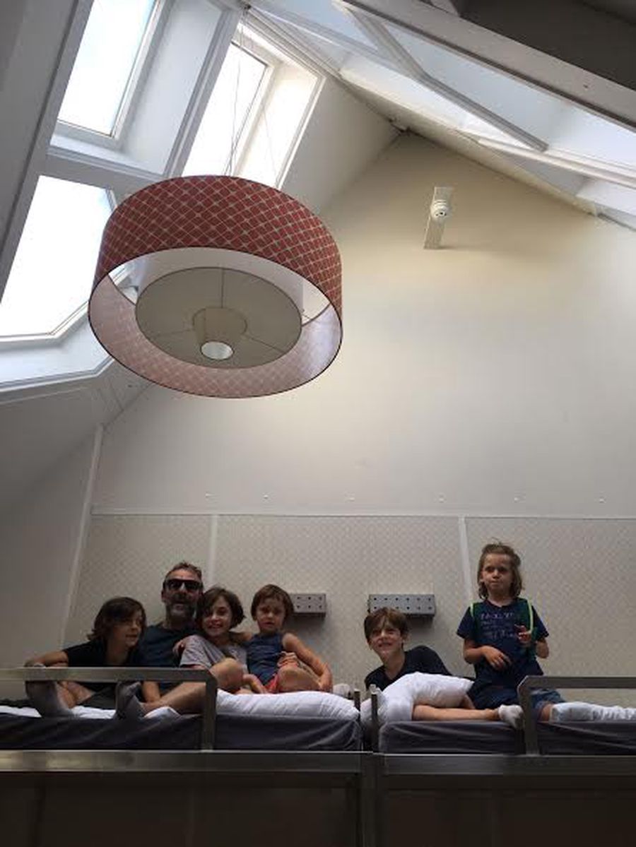 lo Stayokay a Rotterdam in vacanza in bici con i bambini in Olanda