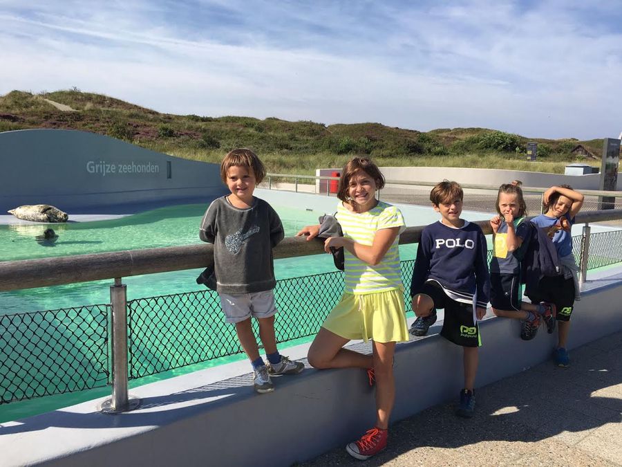 Ospedale marino a De Koog visitato durante la vacanza della famiglia numerosa in Olanda