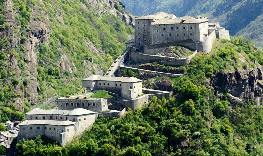 Forte di Bard in Val d'Aosta