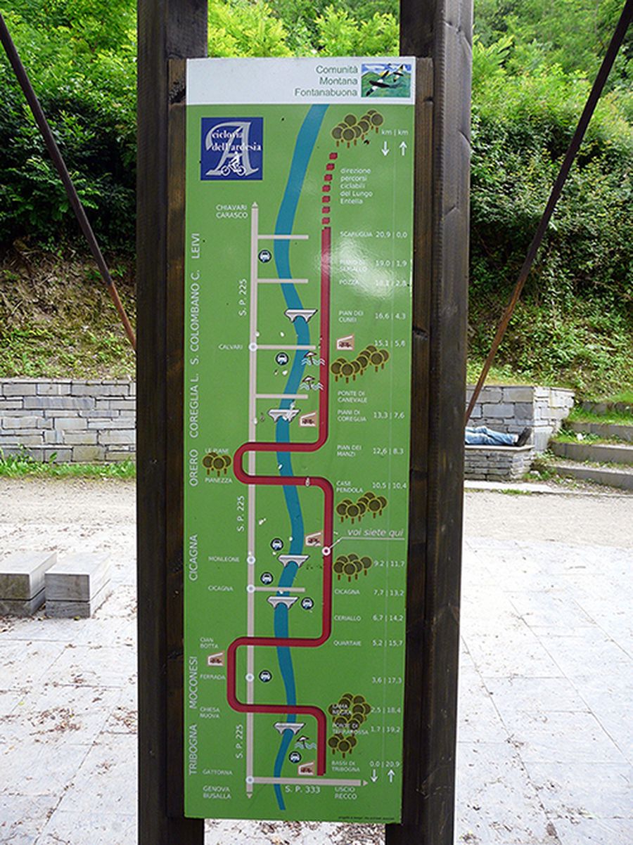 Riviera di Levante: the Slate Cycleway