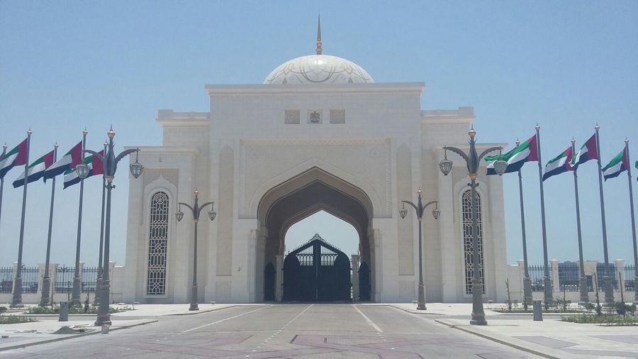 Palazzo Presidenziale - Abu Dhabi con i bambini